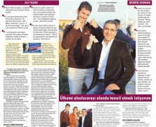 “AZİMLİ ALİ” SABAH GAZETESİNDE